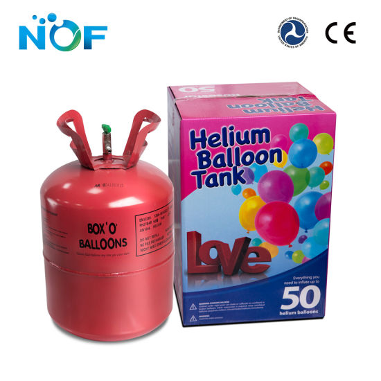 Celebración de fiestas 99,99% de helio para varios tamaños de globos de látex