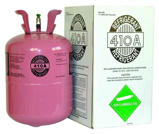 Venta de fábrica de bajo precio 11,3 kg de gas refrigerante mixto R410A