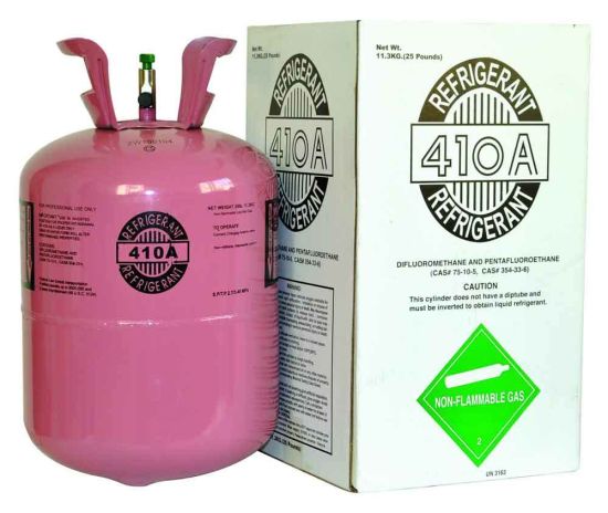Venta de gas refrigerante inflamable R410A, hoja de datos y fórmula