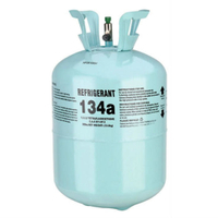 Cilindro desechable de gas R134A de 13,6 kg / 30 lb de pureza del 99,9%