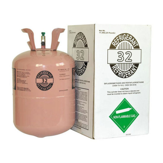 Gas refrigerante R32 de bajo Gwp, compatible con el ozono, 11,3 kg