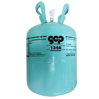 Cilindro desechable de 13,6 kg con certificación CE, gas freón R134A