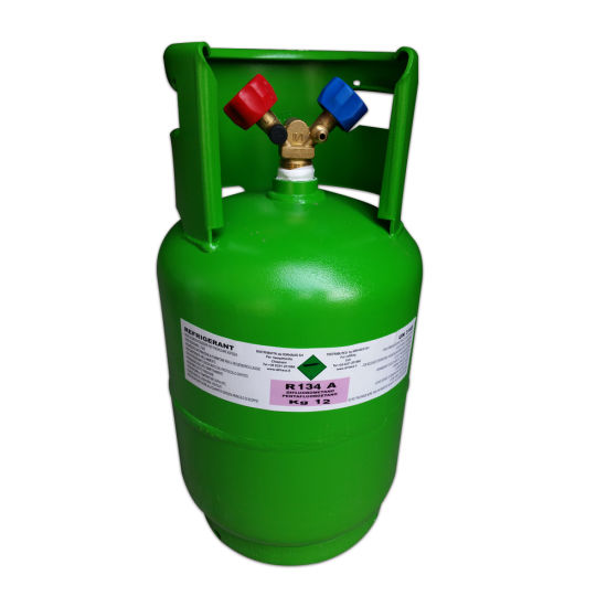 Cilindro disponible de alta pureza del 99,99% que embala el gas refrigerante R134A