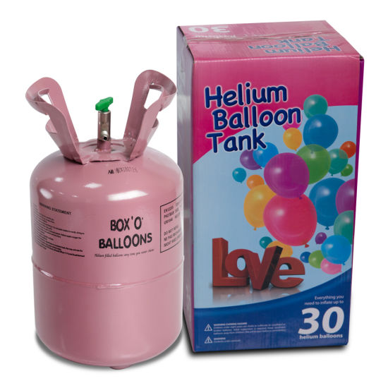 Tanque de gas de helio de 13.4L, Ce Kgs y Tanque de globo de helio con certificación DOT